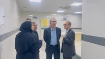 بازدید هییت رییسه دانشگاه علوم پزشکی و خدمات درمانی شیراز از مجموعه بهداشت و درمان مهر 